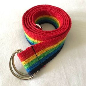 Vintage Rainbow Belt